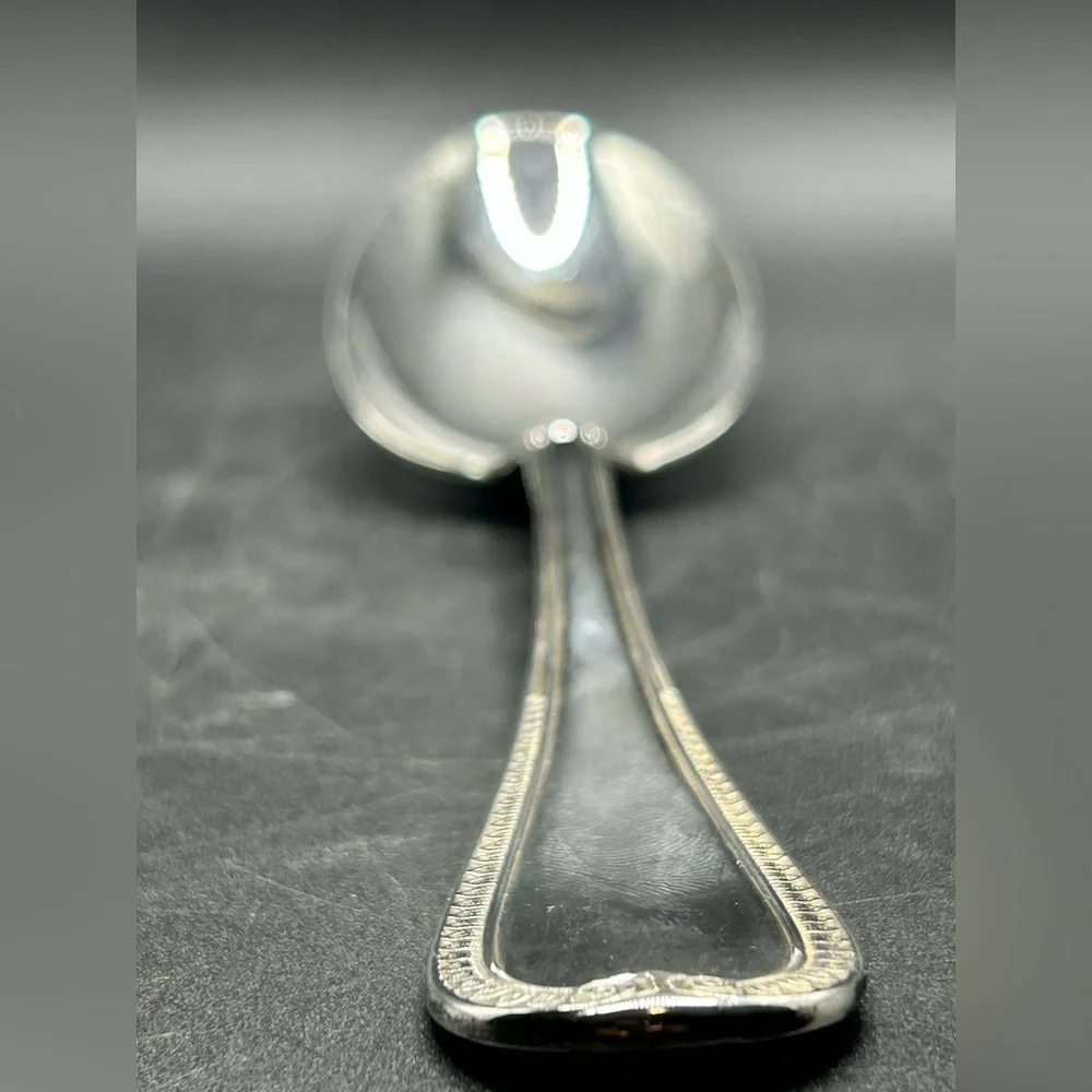 Christofle France Malmaison Vintage Silver Plated Spoon, French Flatware
